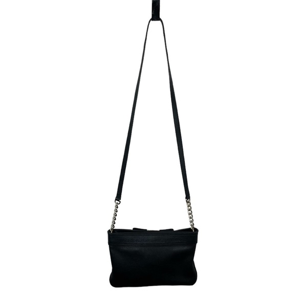 KATE SPADE Black Leather Chain Leather Strap Shoulder Bag - Picture 4 of 10